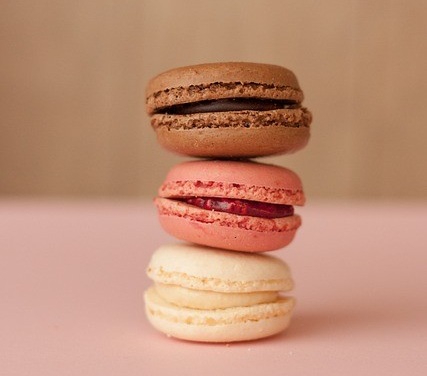 stack of macarons